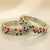 Multicolor Brass Chudi set 8 pic | Bangles Set , Chudi set , Brass Bangles , Lakh Bangles , Multicolor Chudi